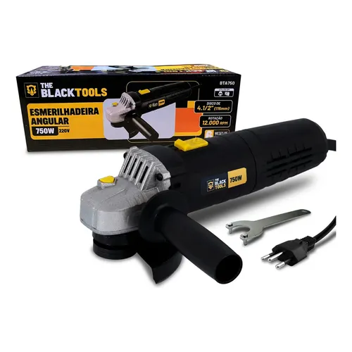 Esmerilhadeira Lixadeira Angular 4.1/2 11000rpm 820w Tssaper Cor