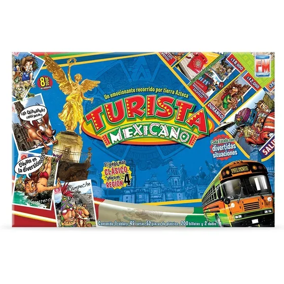 Turista Mexicano Fotorama Juego Divertido Toda La Familia