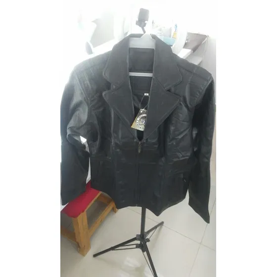 Chaqueta De Cuero De Dama Y Caballero