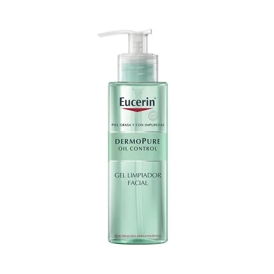 Gel Limpiador Facial Dermopure Oil Control 400ml Eucerin Momento de aplicación Día/Noche Tipo de piel Mixta
