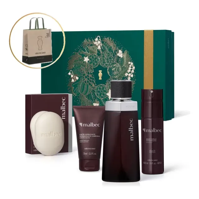 Malbec Kit Presente Premium (4 Itens)