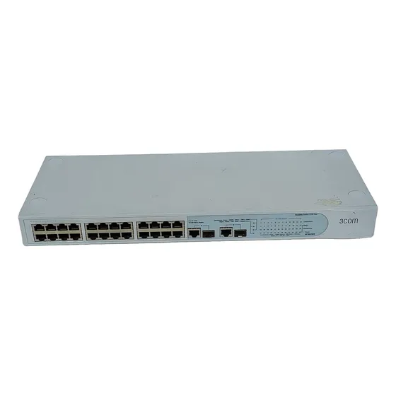 Switch Baseline 3com 2226 Plus 3c16475cs 24 Portas