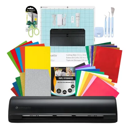 Kit Papelería Full Cameo 5 Negra