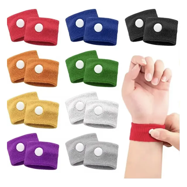 Pulsera Anti Mareo Nausea Vomito Estatica Auto Viaje Mejor!!