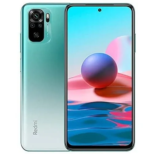 Xiaomi Redmi Note 10 Aqua Green 128gb 6ram Cor Verde-Claro