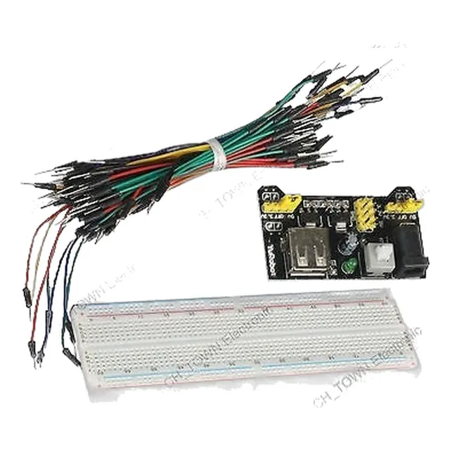 Mb-102 Módulo Protoboard Sin Soldadura Punto 830 65 Puente C