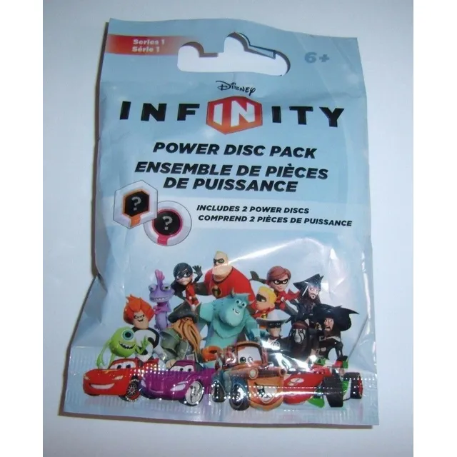 Disney Infinity Discos De Poder Serie 1 Sobre Con 2 Discos 