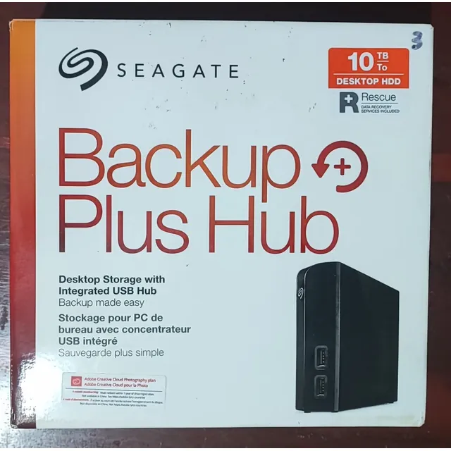 Gran Remate - Disco Duro Externo Seagate Backup Plus - 10tb