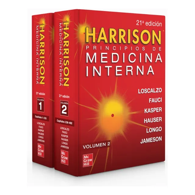 Libro Harrison Principios De Medicina Interna 21 Ava. Ed.
