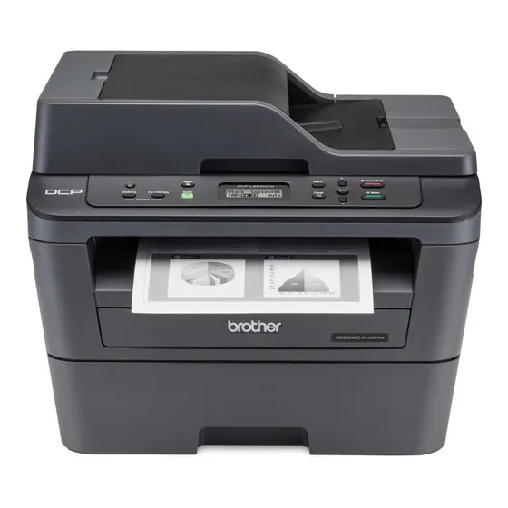 Brother DCP-L2540DW Multifuncional Mono Láser, dúplex Wi-Fi color Negro