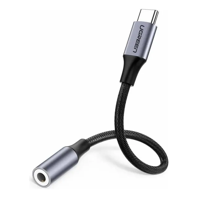 Adaptador Usb Tipo-c A Jack 3.5mm, Hifi Esteréo Auriculares