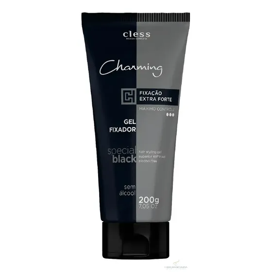 Gel Extra Forte Charming 200g - Fixação Extra Forte