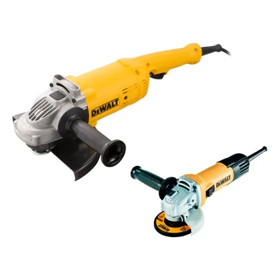Combo Pulidora 9'' 2200w + Minipulidora 4.1/2  Dewalt Dwe490