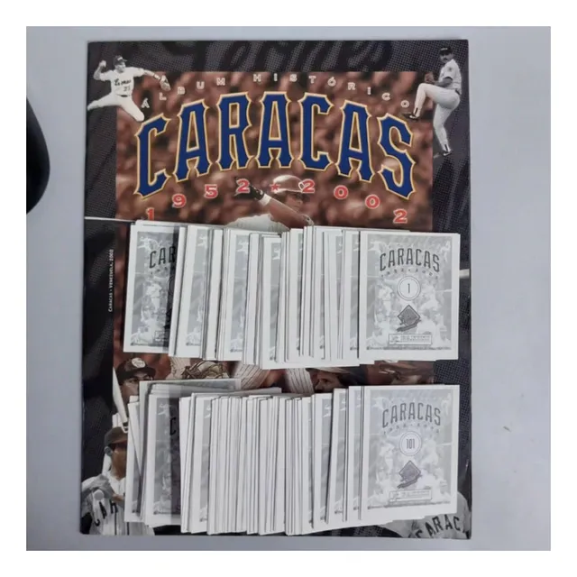 Leones Del Caracas 2002 Album Completo 239 Barajitas Panini