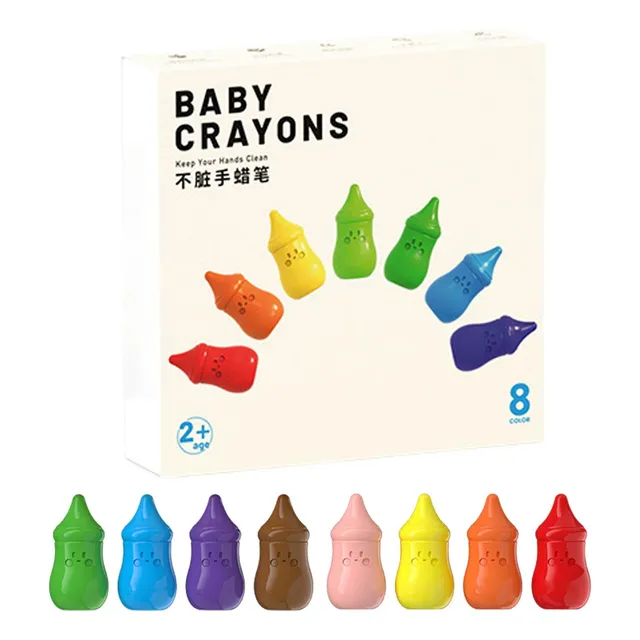 Crayones Para Colorear De Cera Crayones Con Agarre De Palma