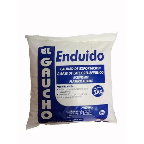 Enduido Interior Calidad Premium 2kg Tconviene!