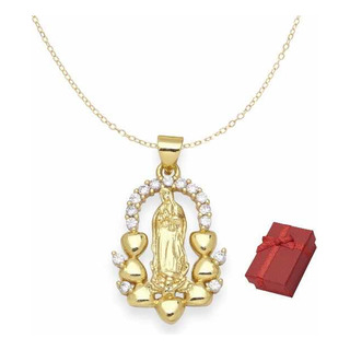 Medalla Virgen Guadalupe Con Cadena Y Oracion Medalla Virgen Guadalupe Con Cadena Y Oracion