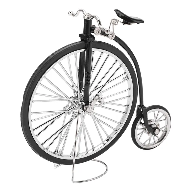 Molde De Bicicleta Retro, Modelo Negro, Diseño De Ruedas Gra