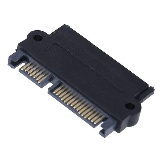 Cable Sff-8482 Sas A Sata Negro Con Disco Duro Conectado