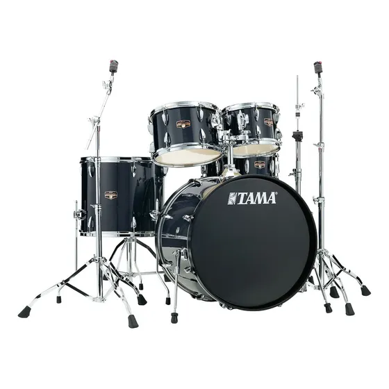 Bateria Tama Ip50h6w Imperialstar Bumbo 20 Hbk Preta Cor Hairline Black