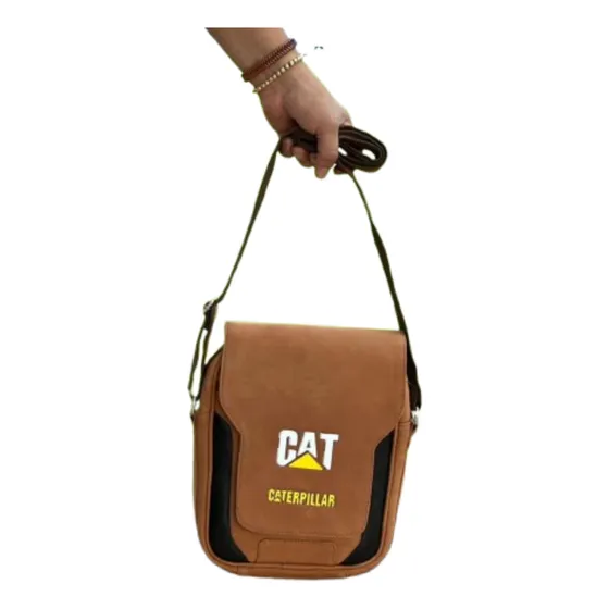 Bolso Caterpillar De Caballero 100% Cuero