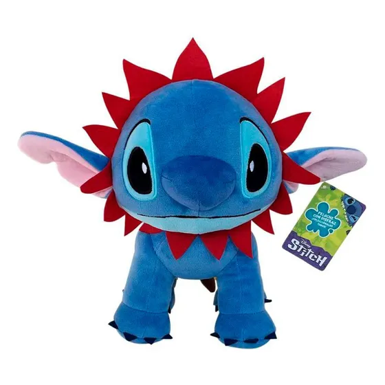 Peluche Stitch Disfrazado 30 Cm - Disfraz Leon Color Multicolor