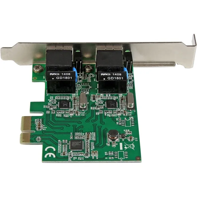 Adaptador Tarjeta De Red 2 Puertos Startech St1000spexd4