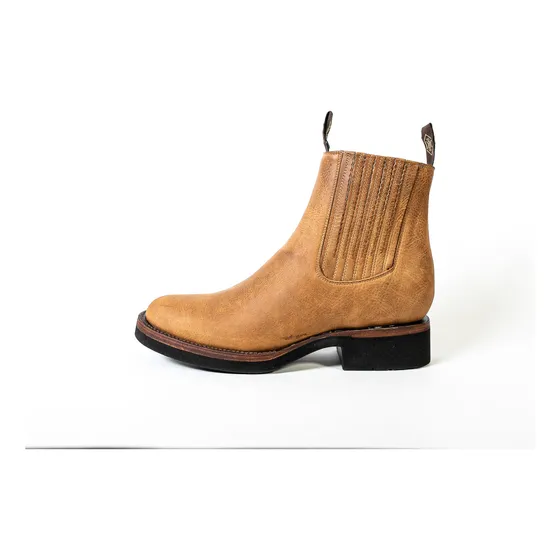 Botin Charro Marlboro Camel Suela Poliuretano (corcho)