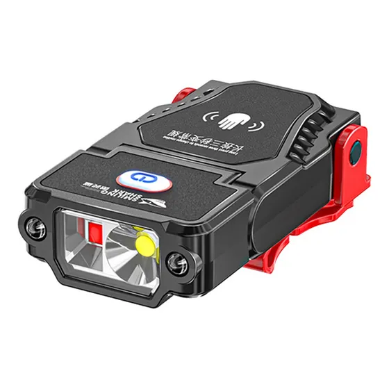 Linterna Frontal Con Mini Sensor Led Con Clip Para Correr