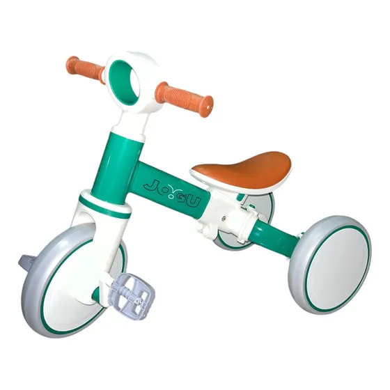 Triciclo Camicleta Pata Pata Bicicleta Para Niños 2 En 1 Color Verde