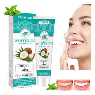 Pasta Dientes Blanqueadora Con Probióticos Aceite De Coco Pasta Dientes Blanqueadora Con Probióticos Aceite De Coco
