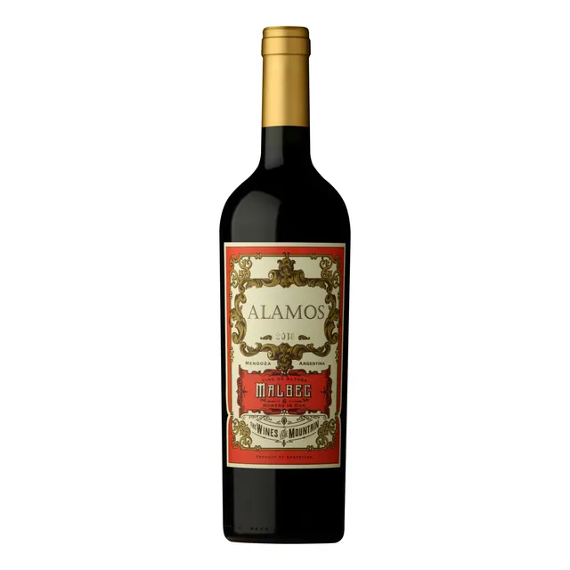 Vino Tinto Malbec Alamos 750 Ml.