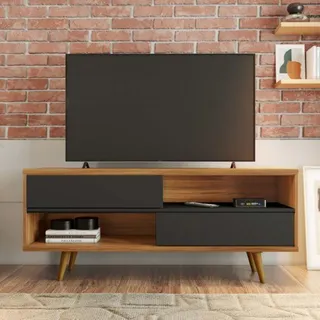 Rack Bancada Para Tv Até 50 Polegadas Nt1180 Notåvel Cor Preto Rack Bancada Para Tv Até 50 Polegadas Nt1180 Notåvel Cor Preto