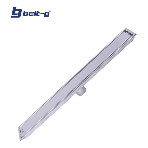 Rejilla Desagüe Rectangular Centro Piso 60x10  Acero Inoxida