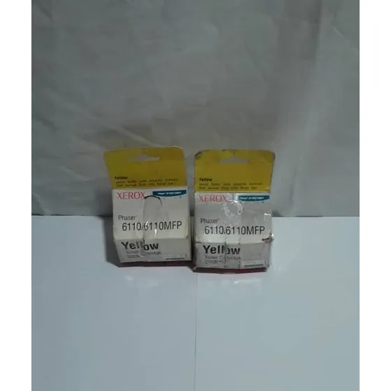 Tóner Xerox 6110 Mfp 106r01204 Amarillo ( Caja Fea)