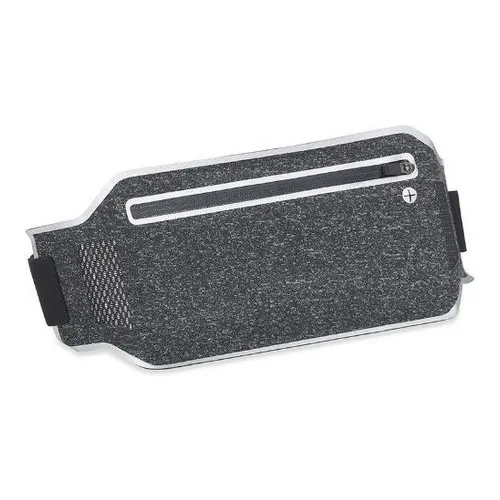 Doleira Bolsa Invisivel Anti-furto Viagem Cartão Impermeavel Cor Cinza Desenho do tecido Liso