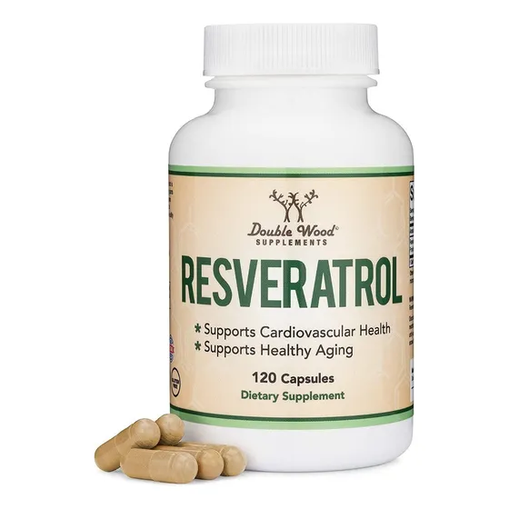 Resveratrol 120 Caps, Double Wood