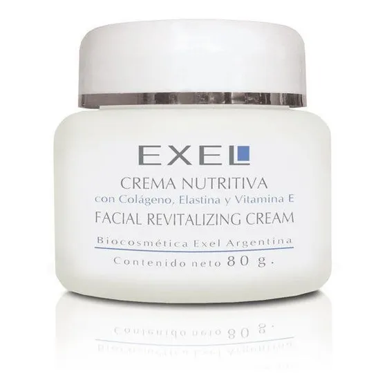 Crema Nutritiva Con Colageno  Exel 80g.