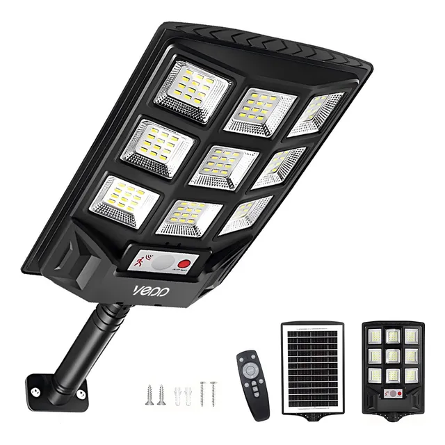 Vedd® Lampara Led Solar Exterior Luminaria Suburbana 2000w