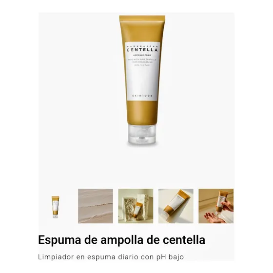 Skin Care Coreano:  Espuma De Ampolla De Centella