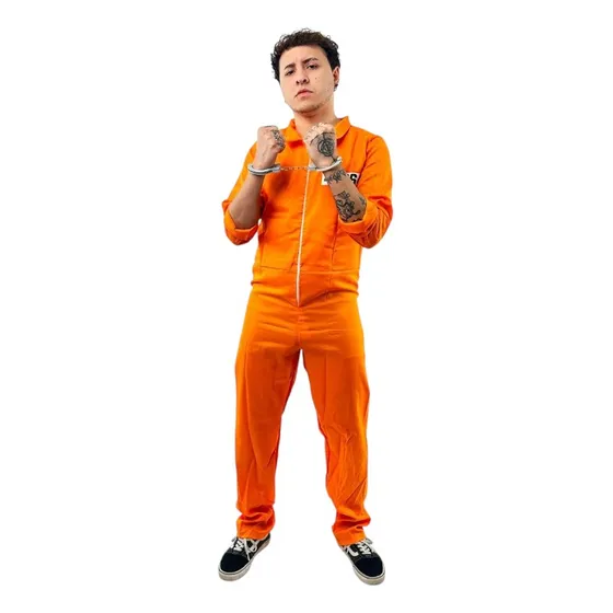 Disfraz Cosplay Convicto Prisionero