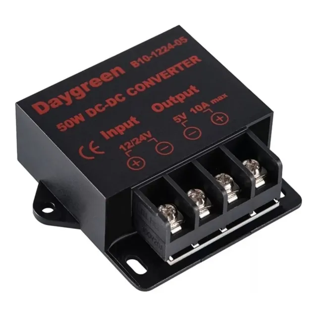 Convertidor De Voltaje Dc Dc 12v/24v A 5vdc 10a 4 Piezas