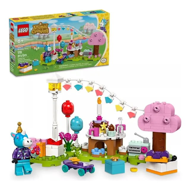 Fiesta de cumpleaños de Julian con Lego Animal Crossing 77046