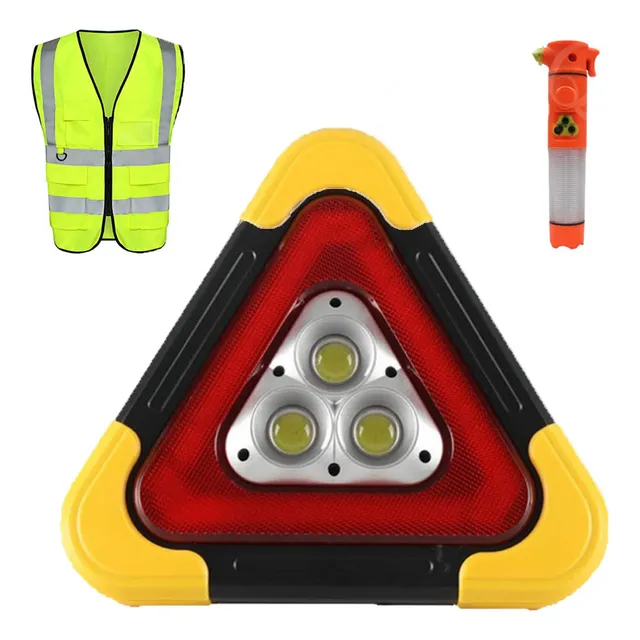 Coche Kit De Advertencia De Seguridad En La Carretera A...