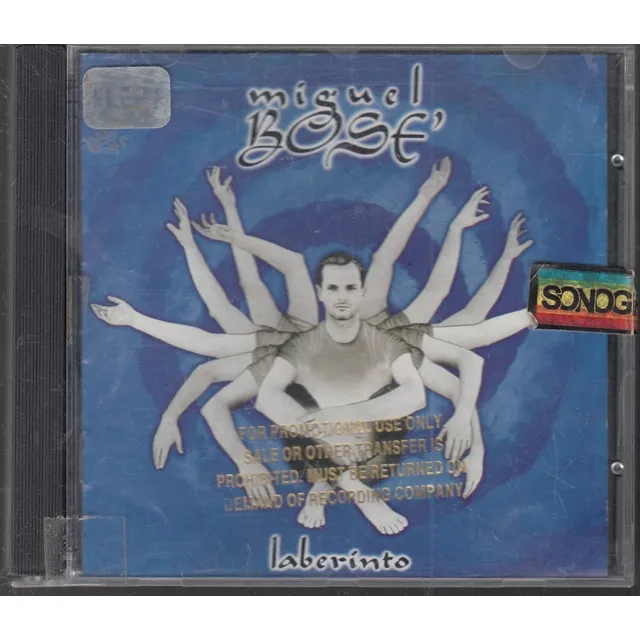 Miguel Bosé. Laberinto. Cd Original Usado. Qqc. 