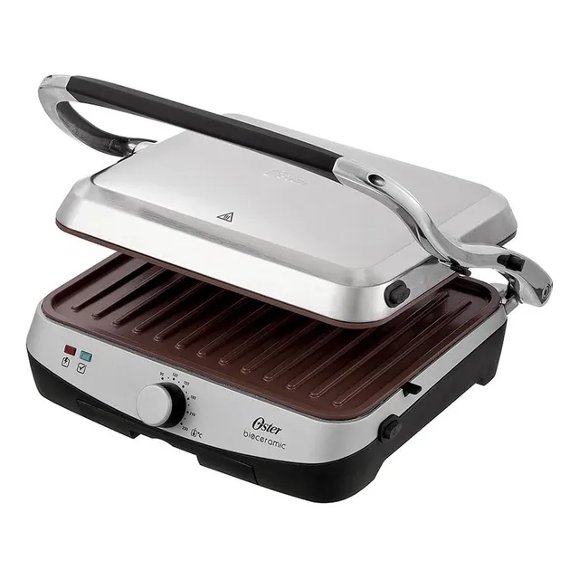 Grill Churrasqueira Oster Bioceramic 2 Em 1 220v