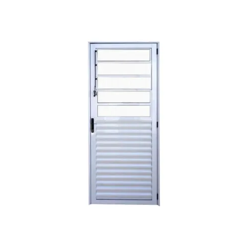 Porta Basculante 210x070 Branco Lado Esquerda L.25