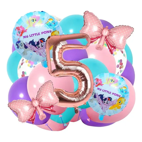 My Little Pony Mantel Fiesta Mesa Dulce Candy Pequeño Pony