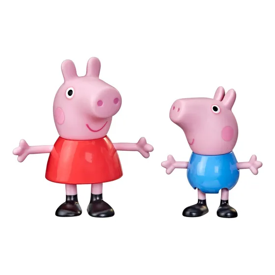 Peppa Pig Y George Set X 2 Figuras Original Teletiendauy