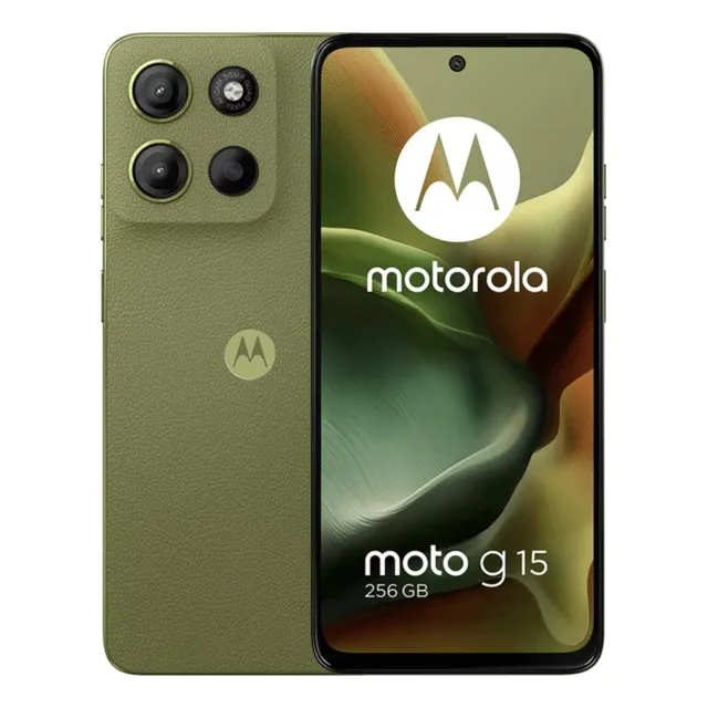 Motorola Moto G15 128gb - 4gb Ram Desbloqueado Nuevo Dual Verde